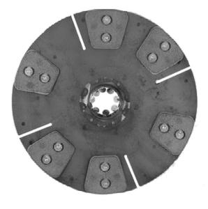 UDBCL1023   Clutch Disc-6 Pad---Replaces AK206365 HD6